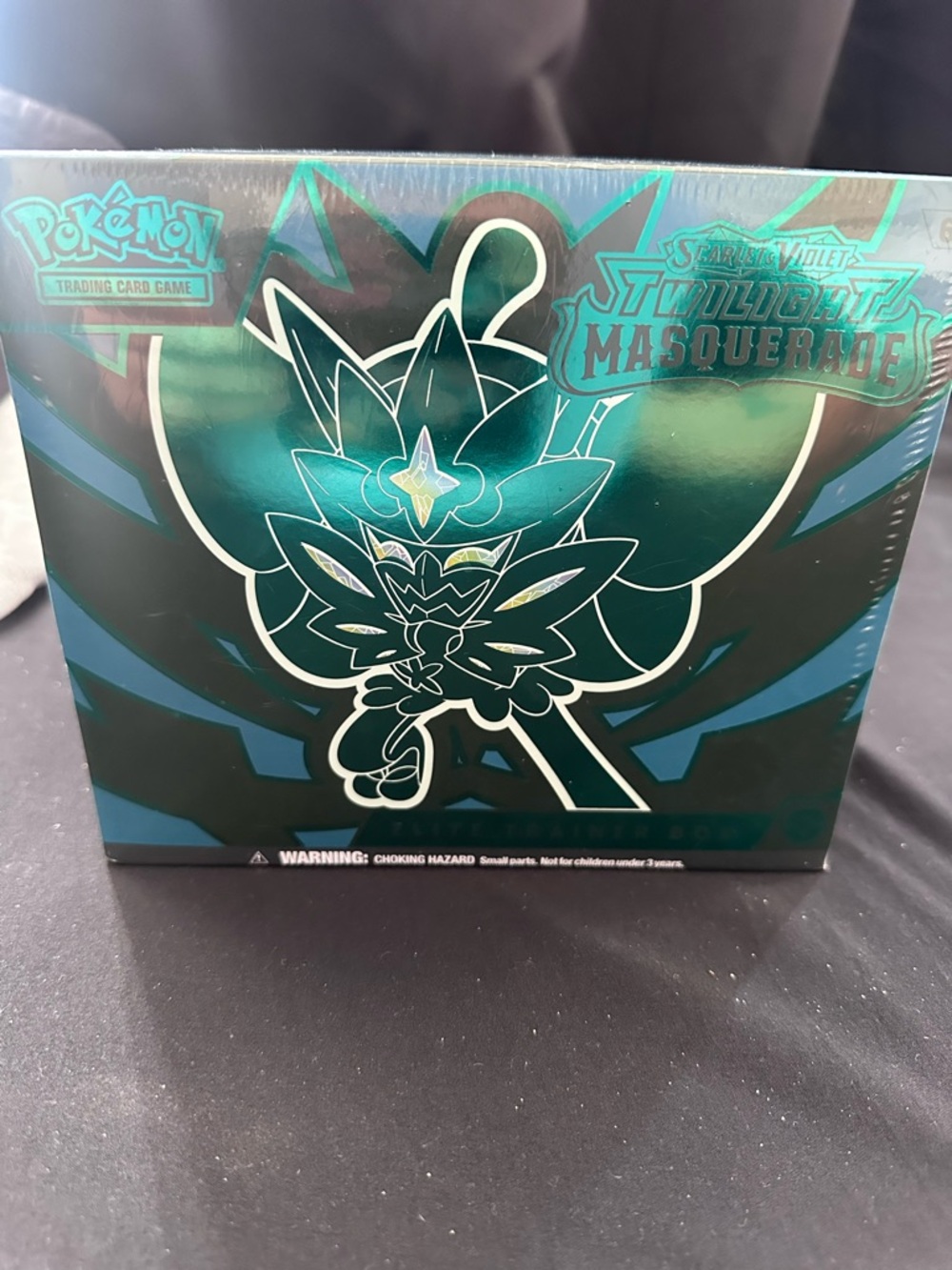Pokémon TCG Scarlet & Violet Twilight Masquerade Booster Box - Teal Black